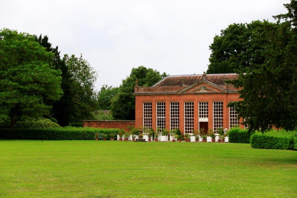 The Orangery - every garden needed one in the 18th Century.